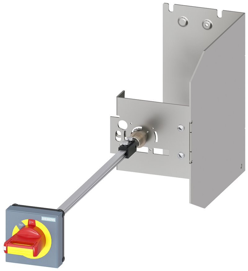 SIEMENS 3RV2946-3C Door-coupling rotary operating mechanism for circuit breaker, S3, handle EMERGENCY OFF
