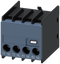 SIEMENS 3RH2911-1MA02 Auxiliary switch, 2 NC, current path, 1 NC, 1 NC, connection from below, screw terminals