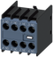 SIEMENS 3RH2916-1FA22 Auxiliary switch, front, 2 NO + 2 NC, current path 1 NO, 1 NC, 1 NC, 1 NO, screw terminal