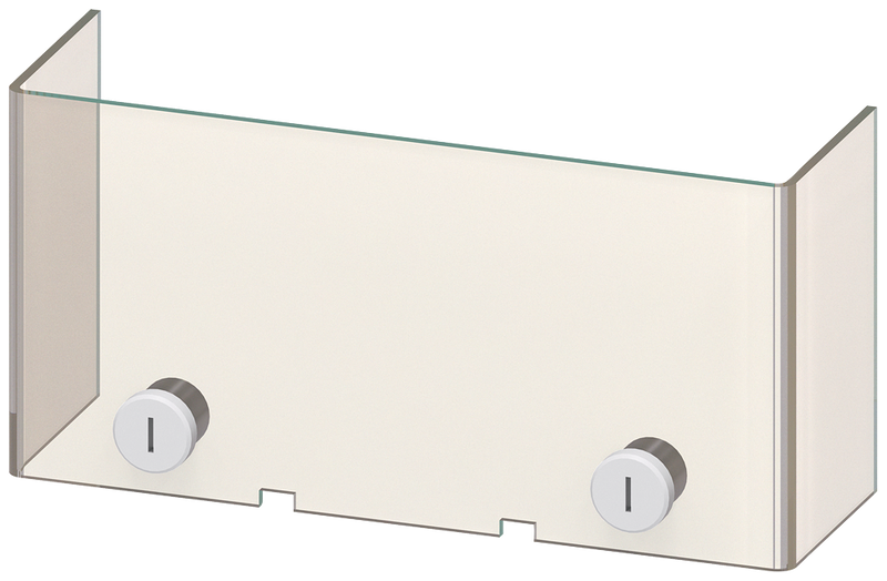 SIEMENS 3TX7686-0A Terminal cover for transformer 3UF18 68-3F and contactor 3TF68, from 2 terminals