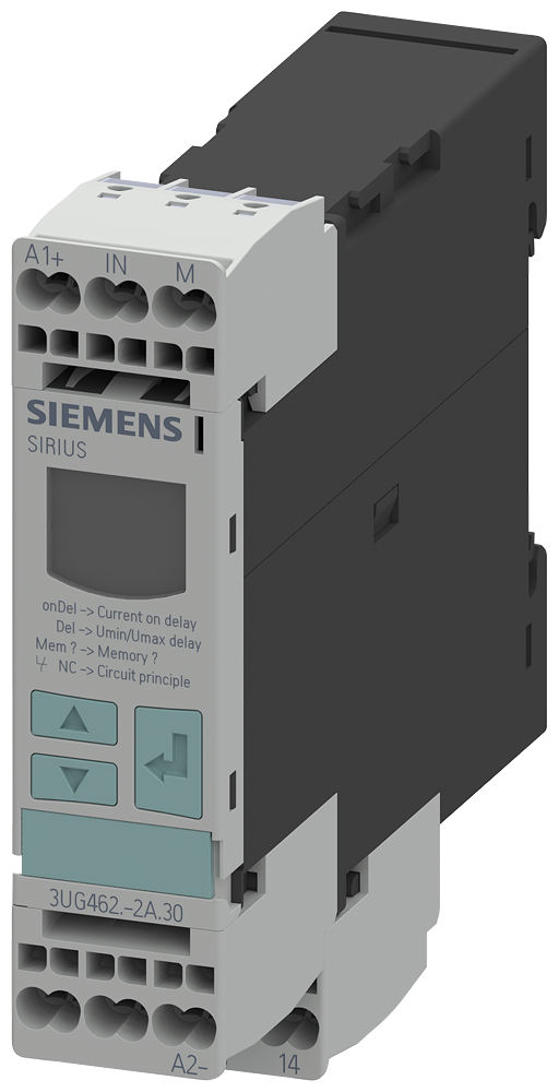SIEMENS 3UG4622-2AW30 Digital monitoring relay current monitoring, 22.5 mm von 0.1 to 10 A AC/DC
