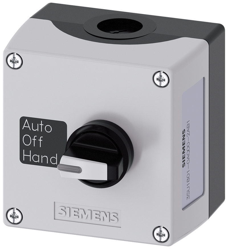 SIEMENS 3SU1801-0AQ00-2AB1 Enclosure for command devices, 22 mm, round