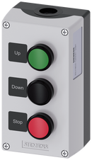 SIEMENS 3SU1803-0AS00-2AB1 Enclosure for command devices, 22 mm, round