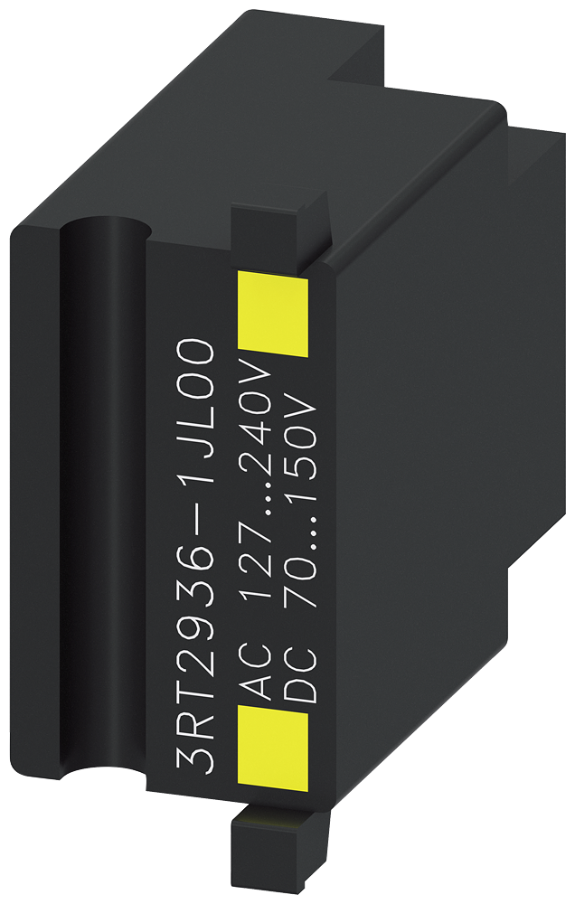 SIEMENS 3RT2936-1JL00 Surge suppressor, varistor with LED, 127-240 V AC, 70-150 V DC