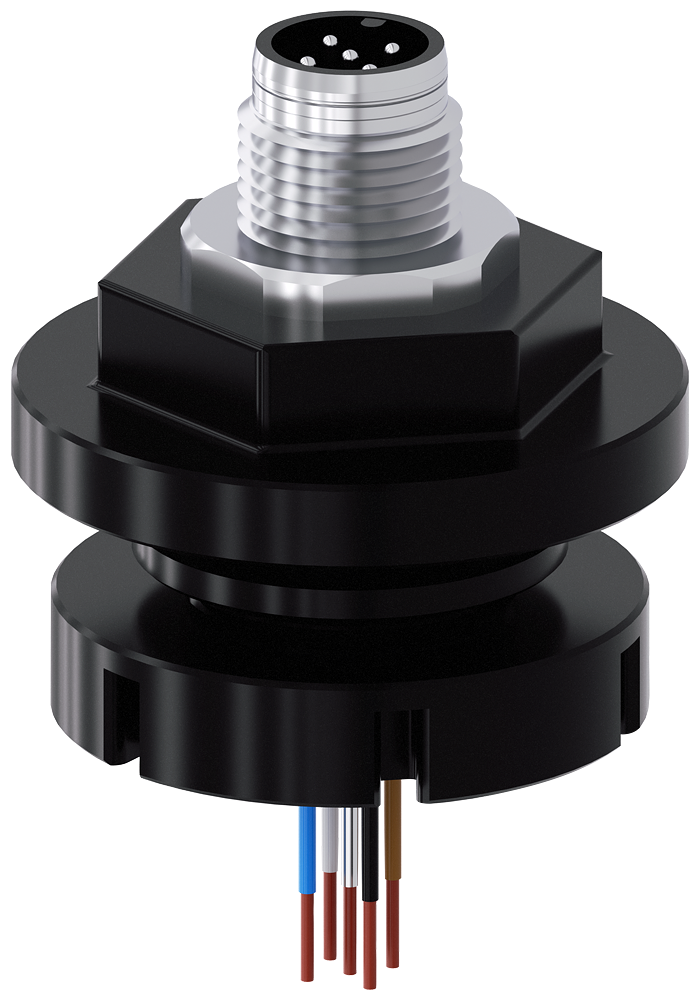 SIEMENS 3SU1900-0JK10-0AA0 Adapter, M12 plug, 5-pole, for M20/M25 cable entry