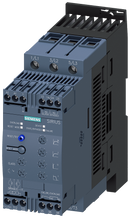 Siemens 3RW4038-1TB04 SIRIUS soft starter S2 72 A, 37 kW/400 V, 40 ?C 200-480 V AC, 24 V AC/DC Screw terminals Thermistor motor protection