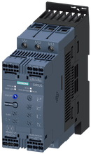 Siemens 3RW4038-2TB04 SIRIUS soft starter S2 72 A, 37 kW/400 V, 40 ?C 200-480 V AC, 24 V AC/DC spring-type terminals Thermistor motor protection