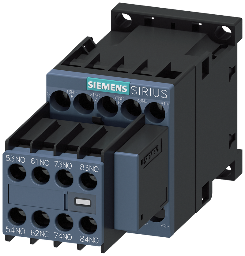 SIEMENS 3RH2353-1DE40-0KA0 Contactor relay, 5 NO + 3 NC, 60 V DC, Size S00, screw terminal, plugged-on varistor