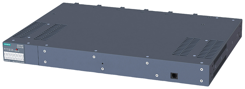 SIEMENS 6GK5324-0GG10-3HR2 SCALANCE XR324-12M managed L2 switch, 12x media bays, rear ports, 230 V AC