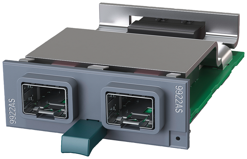 SIEMENS 6GK5992-2AS00-8AA0 Media module MM992-2SFP, 2x 100/1000 Mbps, for SFP plug-in transceiver
