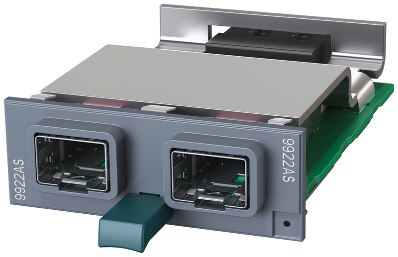 SIEMENS 6GK5992-2AS00-8FA0 Media module MM992-2SFP, 2x 100/1000 Mbps, for SFP plug-in transceiver, CC