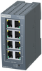 SIEMENS 6GK5008-0GA10-1AB2 SCALANCE XB008G, unmanaged switch, 8x RJ45, Gigabit-capable