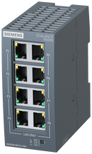 SIEMENS 6GK5008-0BA10-1AB2 SCALANCE XB008, unmanaged switch, 8x RJ45