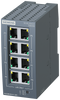 SIEMENS 6GK5008-0BA10-1AB2 SCALANCE XB008, unmanaged switch, 8x RJ45