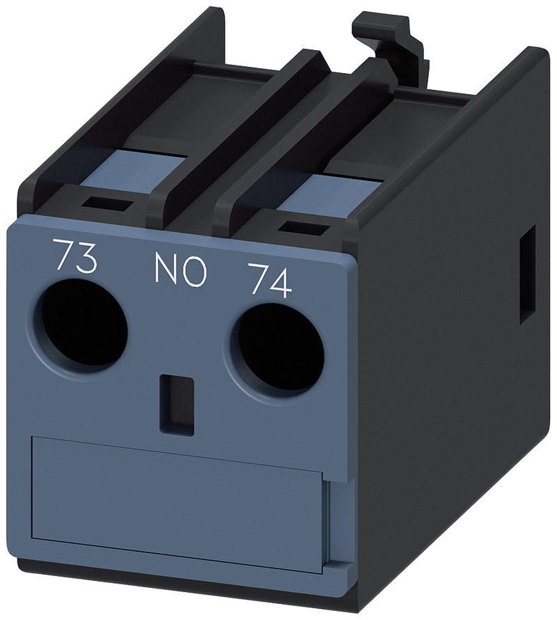 SIEMENS 3RH2911-1AA10 Auxiliary switch 1 NO, current path: 1 NO, connection from above