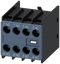 SIEMENS 3RH2911-1FC22 Auxiliary switch 22U, 2 NO+2 NC current paths: 1 NO, 1 NO, 1 NC, 1 NC
