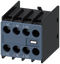 SIEMENS 3RH2911-1HA12 Auxiliary switch 1 NO+2 NC current paths: 1 NC, 1 NO for contactor relays/motor contactors S00/S0