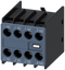 SIEMENS 3RH2911-1HA13 Auxiliary switch 1 NO+3 NC current paths: 1 NC, 1 NC, 1 NO for contactor relays/motor contactors S00/S0