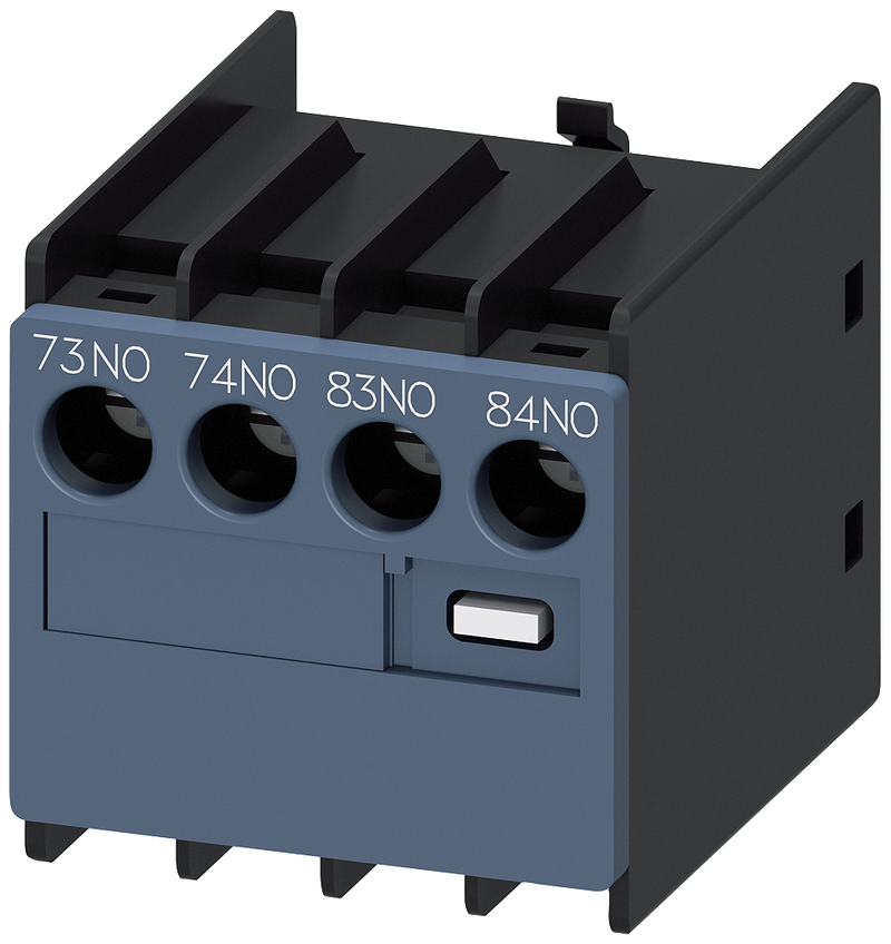 SIEMENS 3RH2911-1LA20 Auxiliary switch 2 NO, current paths: 1 NO, 1 NO, connection from above