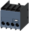 SIEMENS 3RH2911-1MA20 Auxiliary switch 2 NO, current paths: 1 NO, 1 NO, connection from below