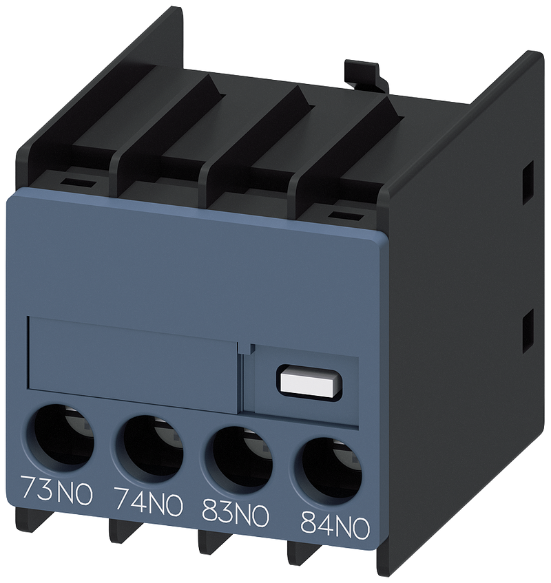 SIEMENS 3RH2911-1MA20 Auxiliary switch 2 NO, current paths: 1 NO, 1 NO, connection from below