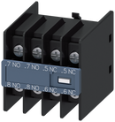 SIEMENS 3RH2911-4FC22 Auxiliary switch 22U, 2 NO+2 NC current paths: 1 NO, 1 NO, 1 NC, 1 NC