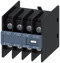 SIEMENS 3RH2911-4FC22 Auxiliary switch 22U, 2 NO+2 NC current paths: 1 NO, 1 NO, 1 NC, 1 NC