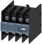 SIEMENS 3RH2911-4GA04 Auxiliary switch, 4?, current path 1 NC, 1 NC, 1 NC, 1 NC, for contactor relays, S00