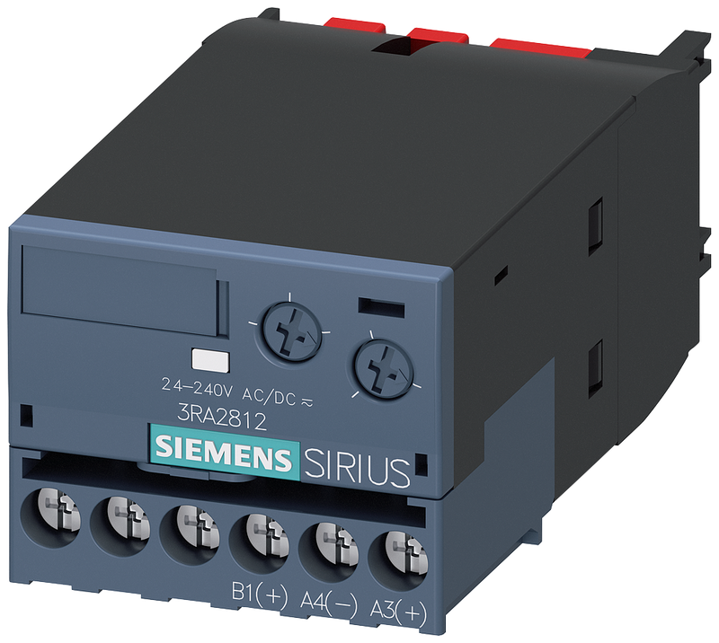 SIEMENS 3RA2812-1DW10 Timing relay, electronic, OFF-delay with auxiliary voltage and semiconductor output