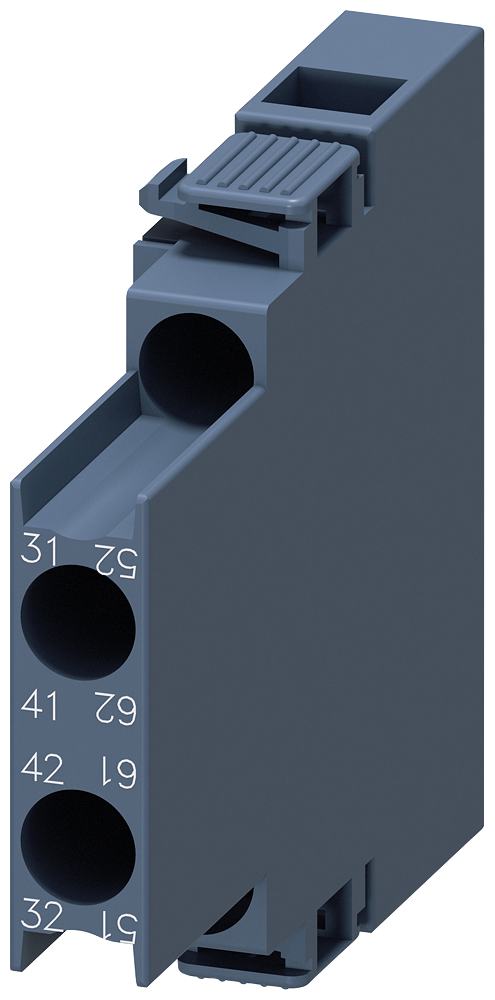 SIEMENS 3RH2921-1DA02 Auxiliary switch lateral, 2 NC, current paths: 1 NC, 1 NC for motor contactors, S0