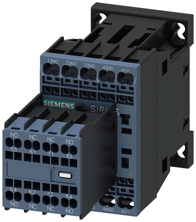 SIEMENS 3RH2362-2BC40 Contactor relay, 6 NO+2 NC, 30 V DC, S00, spring-loaded terminal
