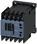 SIEMENS 3RH2122-4LB40 Coupling contactor relay, 2 NO+1 NC, 24 V DC, S00, ring cable connection, with varistor