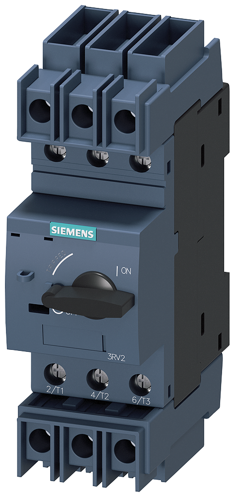 Siemens 3RV2721-4BD10 Circuit breaker size S0 for system protection with approval circuit breaker UL 489, CSA C22.2 No.5-02 A-release 20 A N-release 260 A screw terminal Standard switching capacity