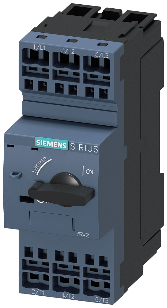 SIEMENS 3RV2321-4CC20 Circuit breaker, S0 for starter comb. 22 A, short-circuit release 286 A
