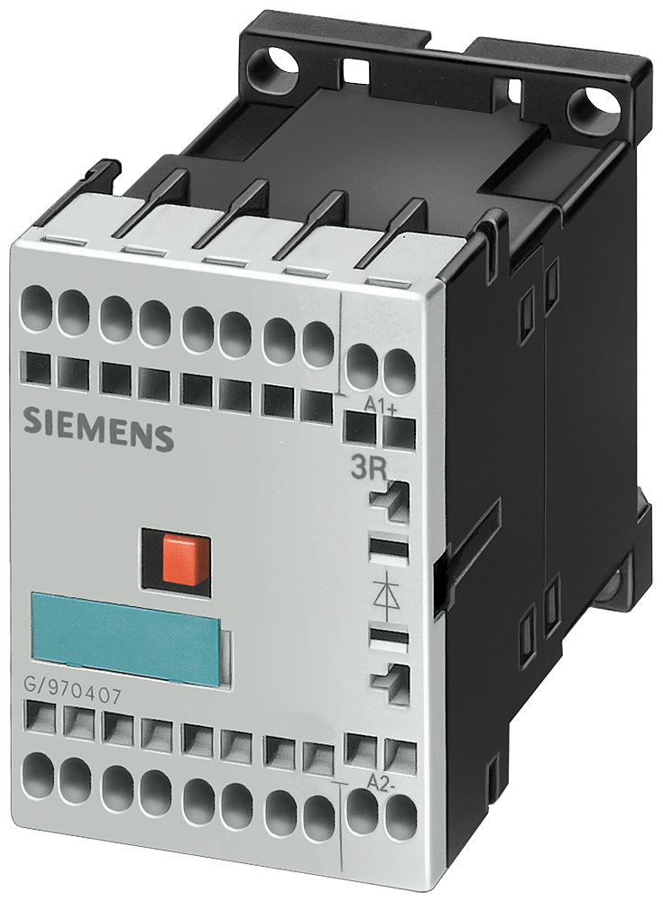 SIEMENS 3RH1140-2KF40 Coupling relay 4 NO, 110 V DC, 0.7-1.25 US with varistor, S00