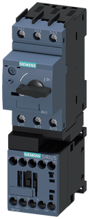 SIEMENS 3RA2110-1DA15-1AP0 Load feeder, direct starter, S00, 2.2-3.2 A, 230 V AC, 50/60 Hz, 150 kA
