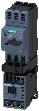 SIEMENS 3RA2110-0DE15-1AP0 Load feeder, direct starter, S00, 0.22-0.32 A, 230 V AC, 50/60 Hz, 150 kA