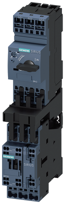 SIEMENS 3RA2120-4BE26-0BB4 Load feeder, direct starter, S0, 13-20 A, 24 V DC, 150 kA