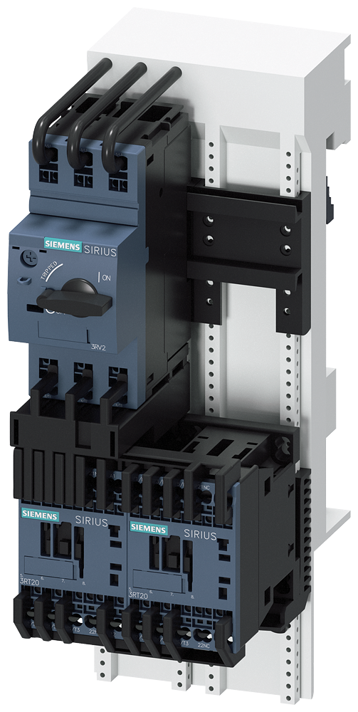 SIEMENS 3RA2210-0HH15-2AP0 Load feeder, reversing starter, S00, 0.55-0.8 A, 230 V AC, 50/60 Hz, 150 kA