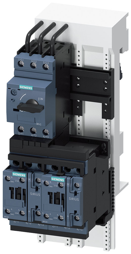 SIEMENS 3RA2220-4BD27-0AP0 Load feeder, reversing starter, S0, 13-20 A, 230 V AC/50 Hz, 150 kA
