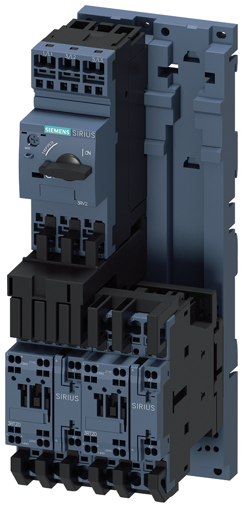 SIEMENS 3RA2220-1JF24-0AP0 Load feeder, reversing starter, S0, 7-10 A, 230 V AC/50 Hz, 150 kA