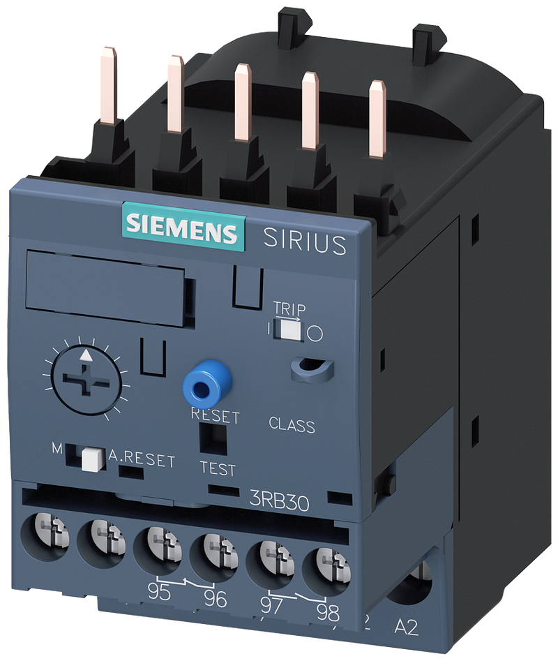SIEMENS 3RB3016-1NB0 Overload relay 0.32-1.25 A motor protection S00, Class 10, contactor mounting