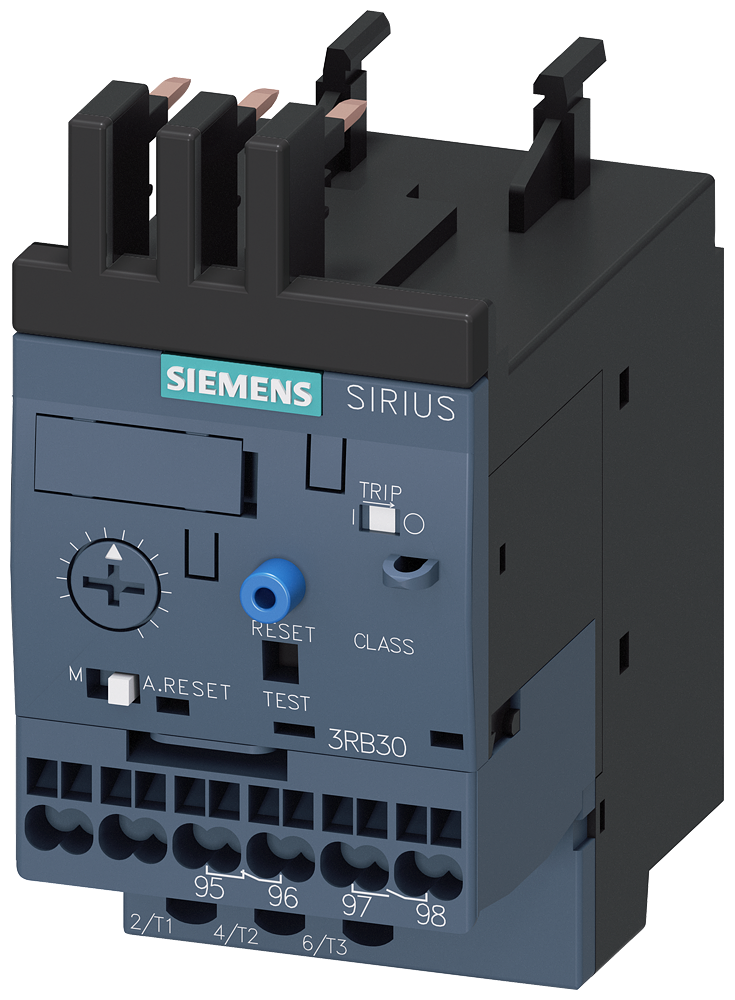 SIEMENS 3RB3016-1TE0 Overload relay 4-16 A motor protection S00, Class 10, contactor mounting
