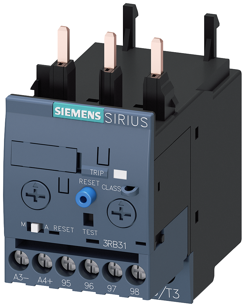 SIEMENS 3RB3123-4SB0 Overload relay 3-12 A motor protection S0, Class 5-30, contactor mounting