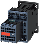 SIEMENS 3RH2244-2AK60 Contactor relay, 4 NO+4 NC, 110 V AC/50 Hz, 120 V AC/60 Hz, S00, spring-loaded terminal