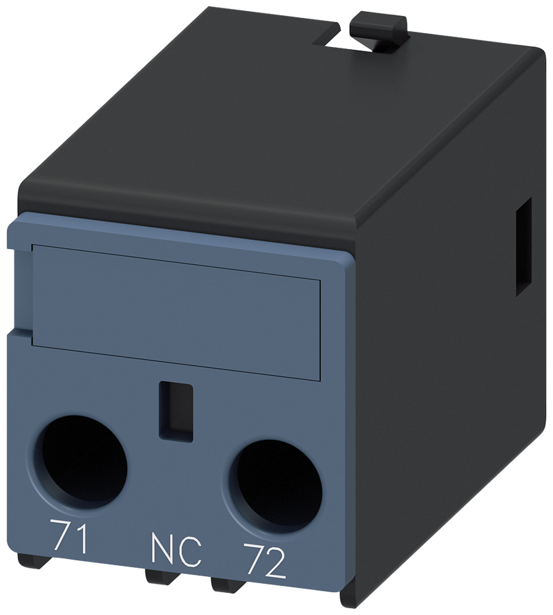 SIEMENS 3RH2911-1BA01 Auxiliary switch 1 NC, current path: 1 NC, connection from below