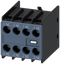 SIEMENS 3RH2911-1FA04 Auxiliary switch 4 NC current paths: 1 NC, 1 NC, 1 NC for contactor relays/motor contactors S00/S0