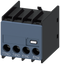 SIEMENS 3RH2911-1MA11 Auxiliary switch 1 NO+1 NC, current paths: 1 NO, 1 NC, connection from below