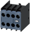 SIEMENS 3RH2911-1NF11 Solid-state compatible auxiliary switch 1 NO+1 NC, current paths: 1 NO,--,--, 1 NC