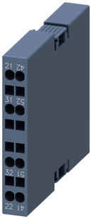 SIEMENS 3RH2911-2DA02 Auxiliary switch lateral, 2 NC, current paths: 1 NC, 1 NC, for motor contactors